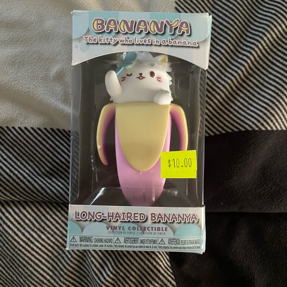 Funko cat banana figure